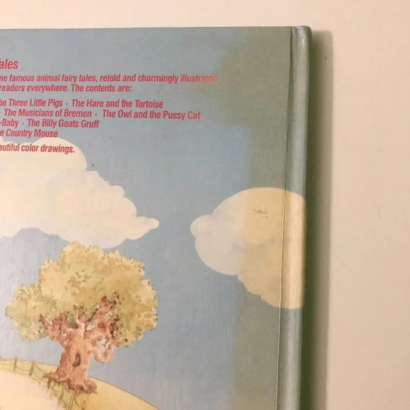 Vintage 1987 Animal Fairy Tales Claire Mumford Cavendish Childrens Stories - Picture 3 of 14